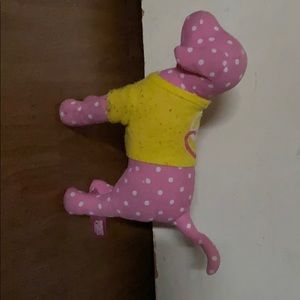 Pink Victoria secret dog